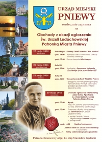 Święta Urszula Ledóchowska Patronką Miasta Pniewy