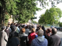 Koronka na ulicach miast świata
