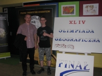 Wojtek Miśkowiak finalistą XLIV Olimpiady Geograficznej